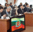 Руководители муниципалитетов. Е.Е. Рычков в первом ряду слева - Murom.Ru