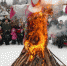 Горящее чучело Зимы - Murom.Ru