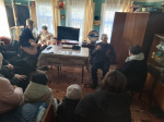 Учащиеся Молотицкой школы встретились с ветераном ВОВ
