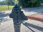 Вандалы повредили две новых водоразборных колонки на улице Первомайской