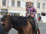 Тысячи муромлян бесплатно прокатились на лошадях в День города
