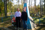 Журухин_на месте захоронения Ал. Рассказова_2012