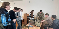 От тактической медицины до боевых дронов: встреча студентов института с ветераном СВО Виталием Рунушкиным - Муромский филиал ВлГУ