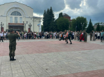 Муром встретил восьмой бронепробег "Дорога Мужества"