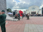 Муром встретил восьмой бронепробег "Дорога Мужества"