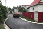 Городские дорожные службы приступили к асфальтировке улицы Лесной проезд